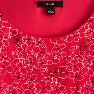Alfani womens XL top blouse